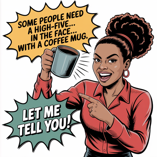 High-Five… In the Face – “Let Me Tell You” Variant Digital Art