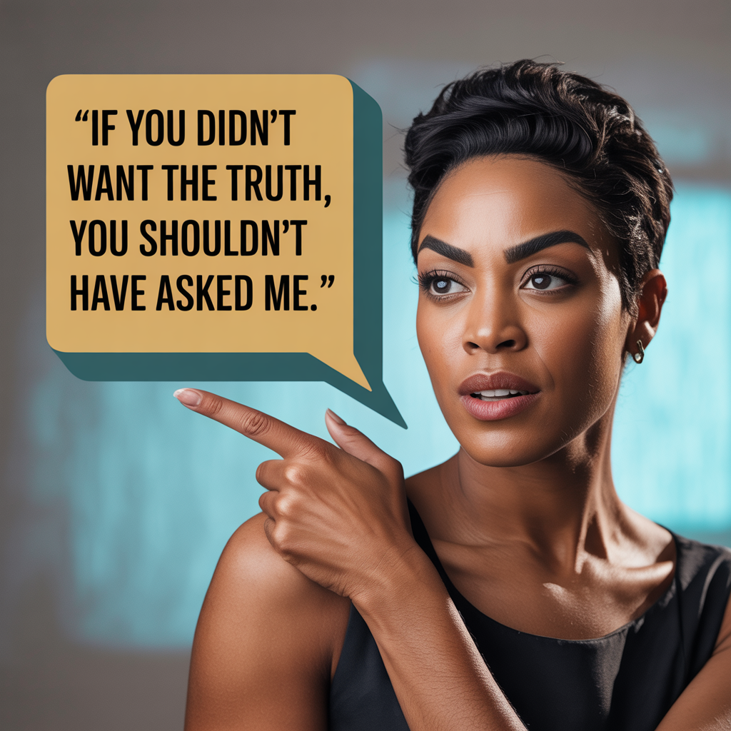 If You Didn’t Want the Truth – Bold Digital Quote Art