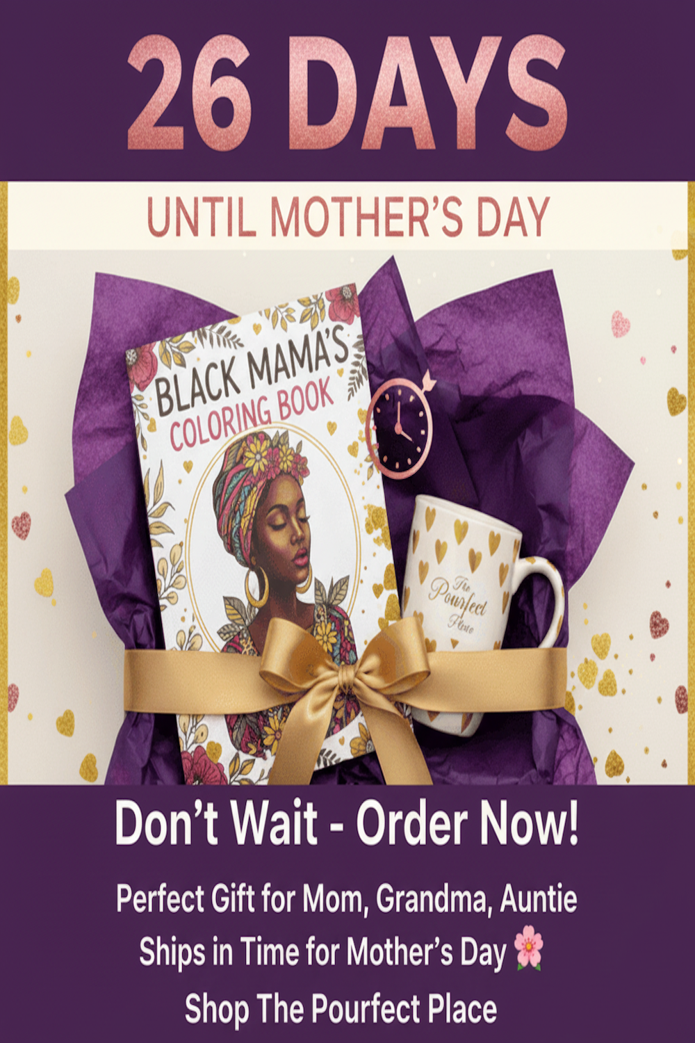 👉 The Perfect Mother’s Day Gift for Black Moms | Coloring Book + Mug Bundle 👉 “For moms who need a break, not another candle.”